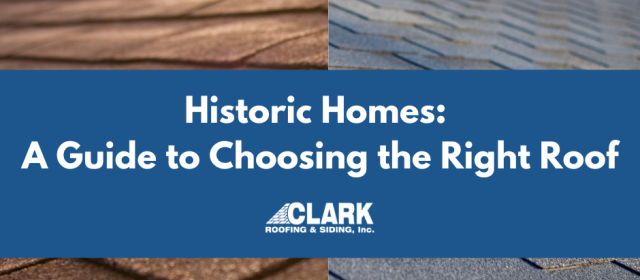 Historic Homes Roofs