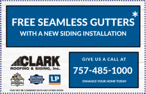 Get a Free Seamless Gutters with a New Siding Installation