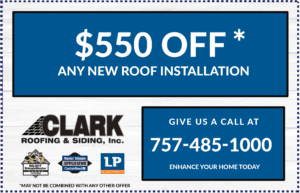 $550 OFF on Any New Roof Installation